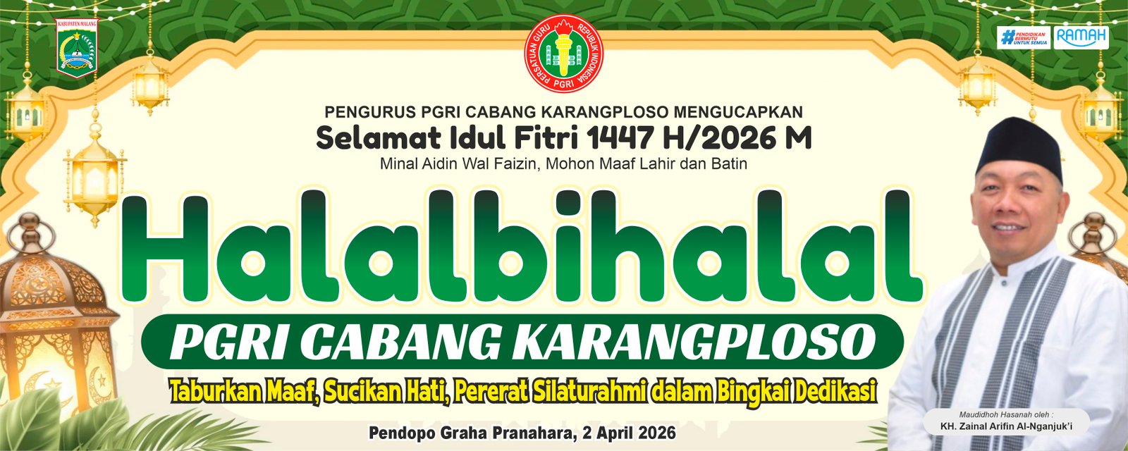 Banner Halbi PGRI